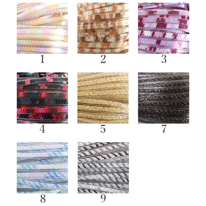 ラメルヘンテープと同じテープヤーン / Hamanaka(ハマナカ) チューブ