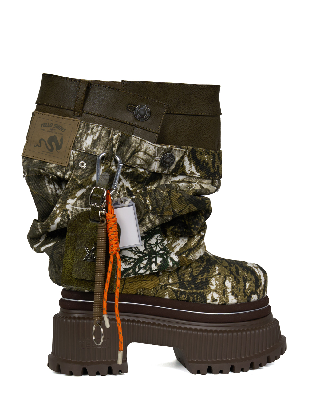 YELLO / SNIPER PLATFORM SHORT BOOTS