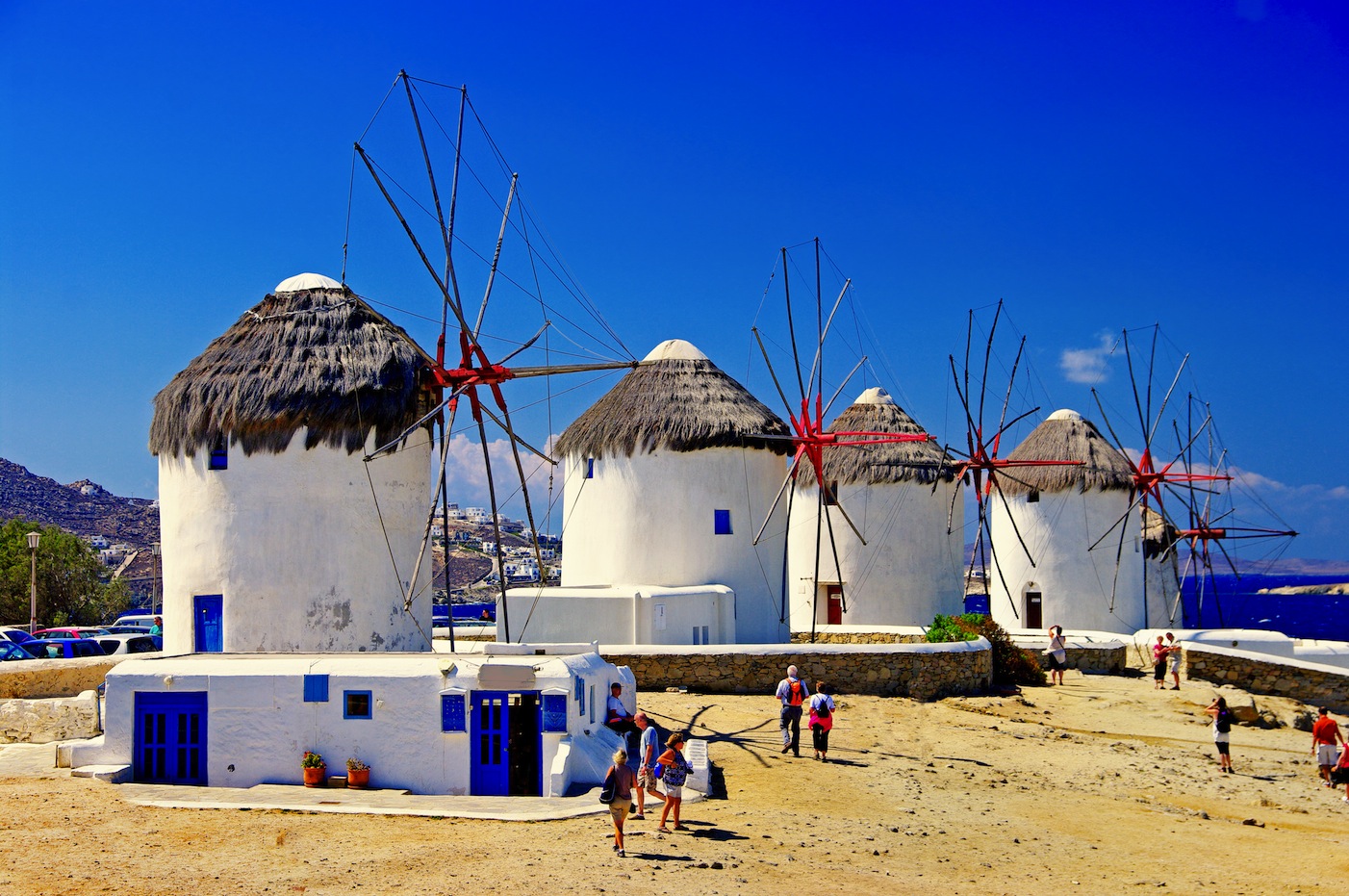 Mykonos windmills | Yiannaki Hotel