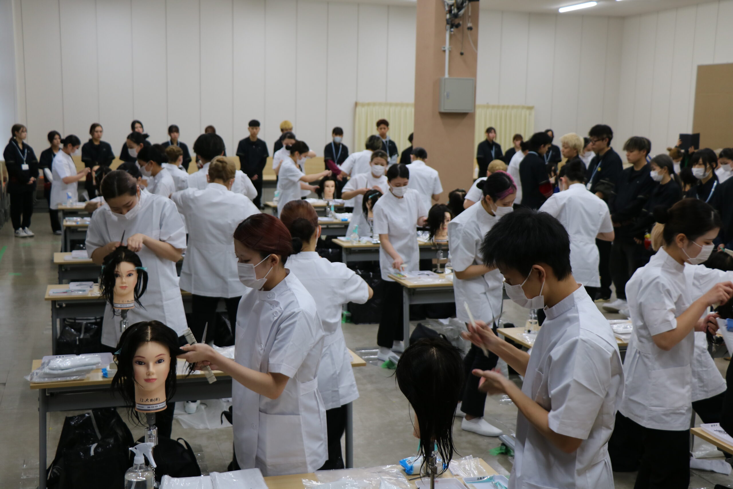 美容科】美容師国家資格試験の模擬試験を実施 | YIC京都ビューティ専門学校