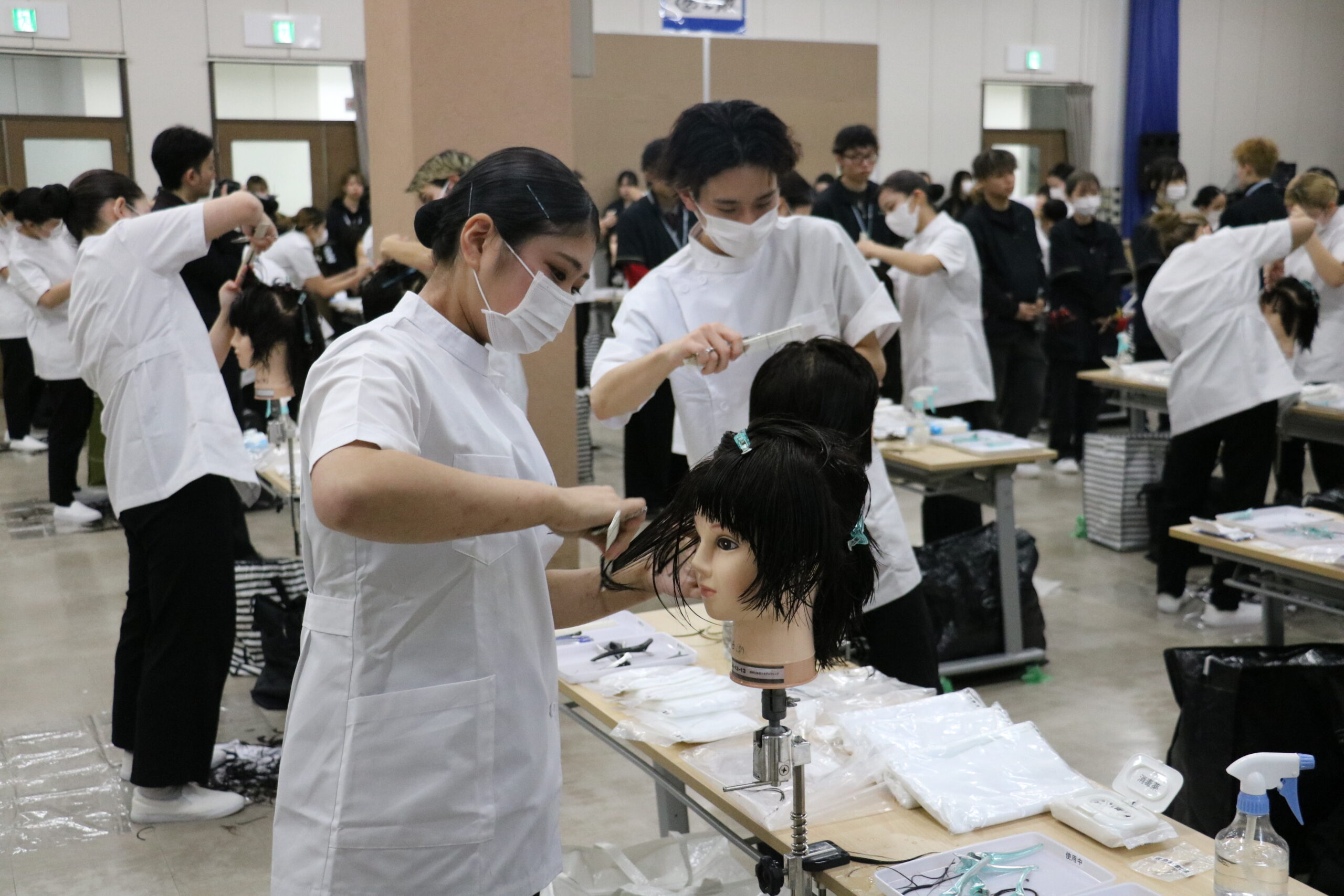 美容科】美容師国家資格試験の模擬試験を実施 | YIC京都ビューティ専門学校