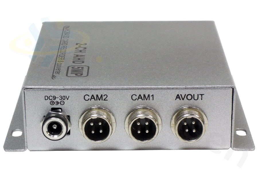 YKS-SD2CHMB 800万画素入力対応2入力防犯用小型SDカードレコーダー