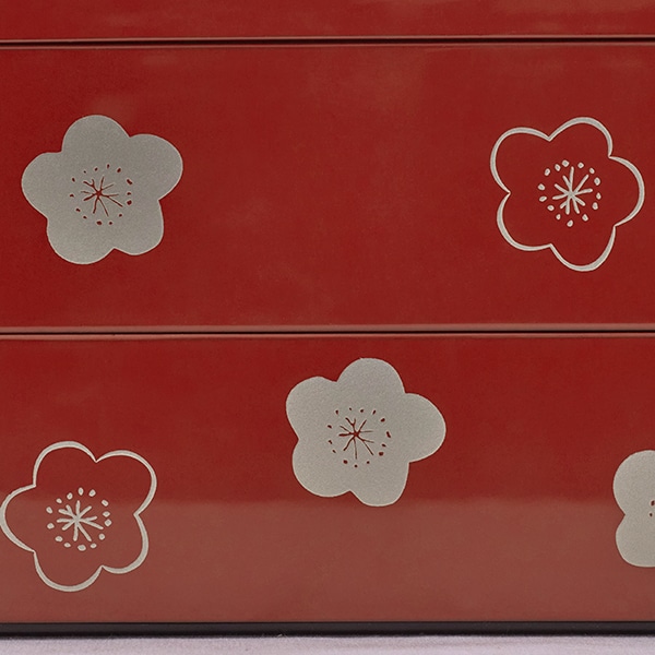 WEB・一部店舗限定】越前塗 梅二段重｜蓋物・重箱｜料理家 栗原はるみ