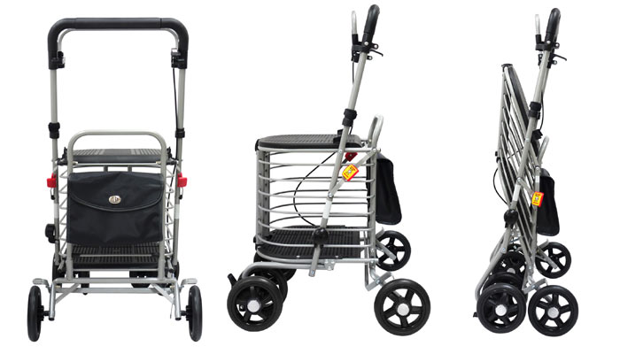 島製作所】シルバーカー ハーモニーAL Ⅱ【シルバーカー通販のYUA】