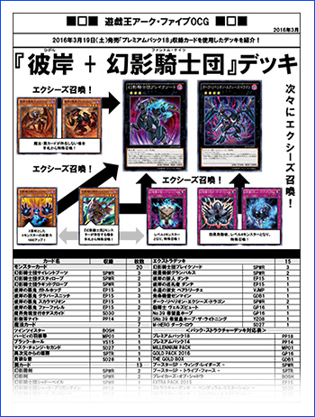 デッキレシピ PDF版(2016年3月分) | 遊戯王OCGデュエルモンスターズ