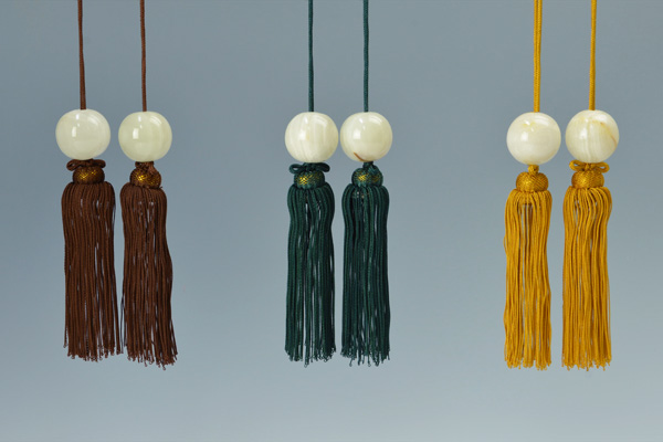 花鳥の掛け軸 北条静香作 紅白梅に鶯