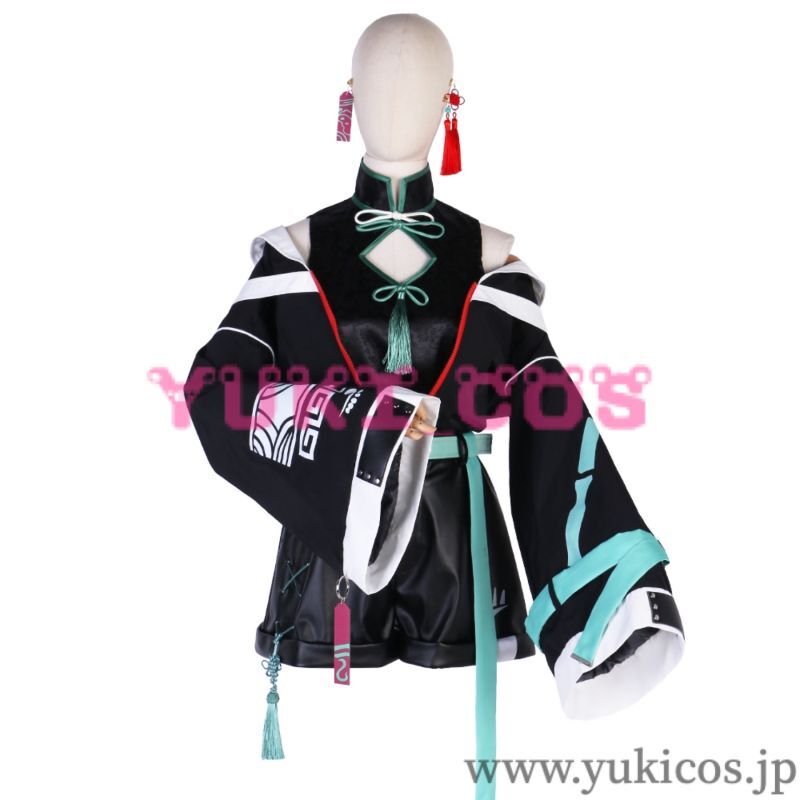 VTuber にじさんじ 緑仙 りゅーしぇん コスプレ衣装 送料無料