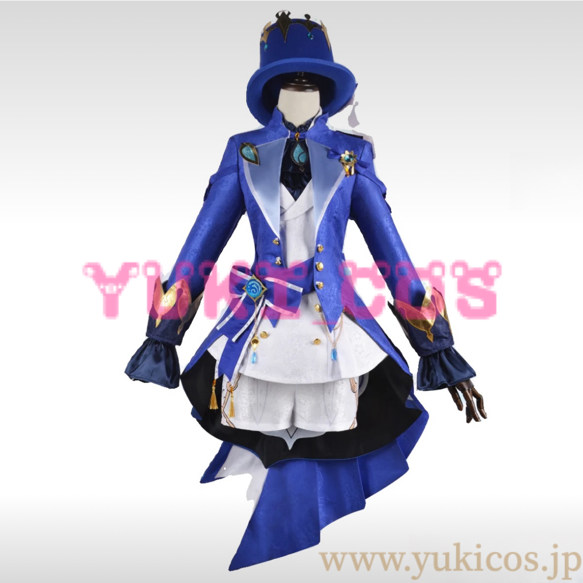 原神 水神 フォカロルス コスプレ衣装