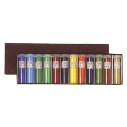 上羽絵惣 水干絵具 瓶入り 12色セット | ゆめ画材