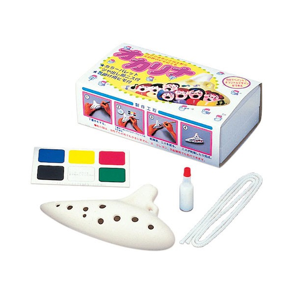 オカリナ 素焼きタイプ 大 | ゆめ画材