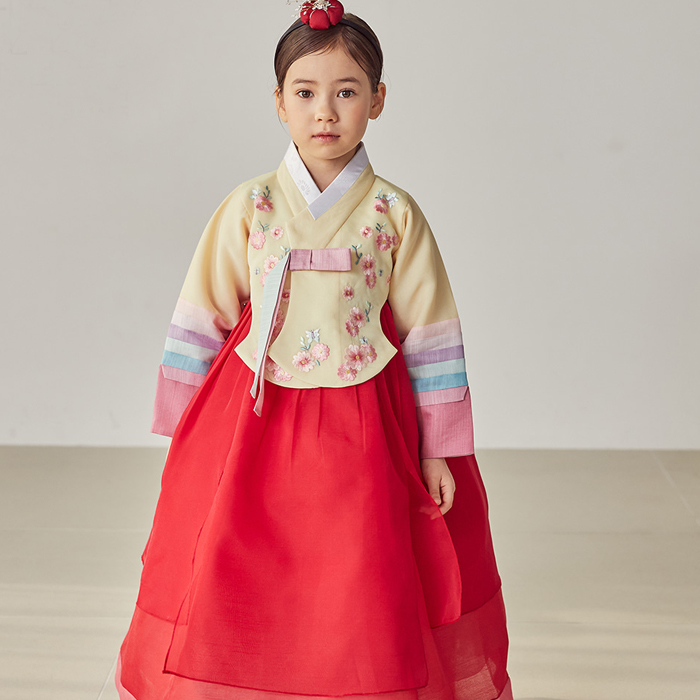 チマチョゴリ単品hnハミル(身長110～113cm 6号サイズ) 単品 夢市場本店