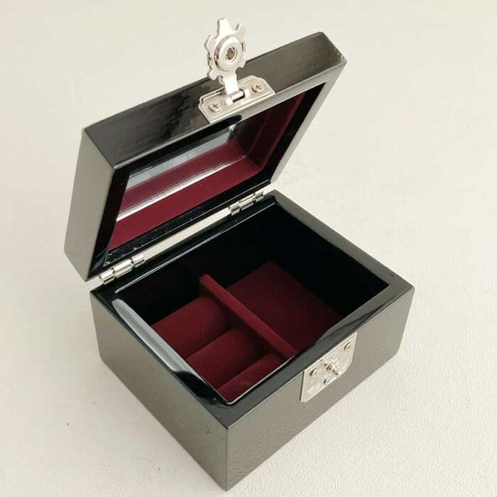 螺鈿の高級ジュエリーボックス小・韓国高級螺鈿宝石箱-牡丹 名刺入