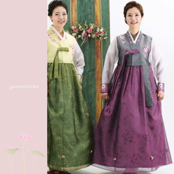 縫製済レディメードケリャンチョゴリ取寄せ販売・-k17528 女性縫製済ケ