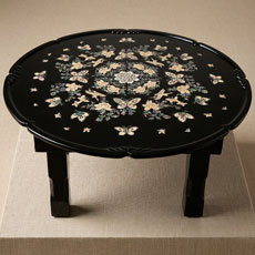 韓国八角木製九節板（クジョルパン） 食器・螺鈿・漆器 夢市場本店