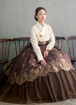 476_チマチョゴリレンタル韓服化繊_バスト83～93cm_身長+靴高さ154