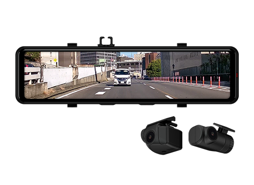 NV-8000M｜デジタルインナーミラー+前後2カメラドライブレコーダー