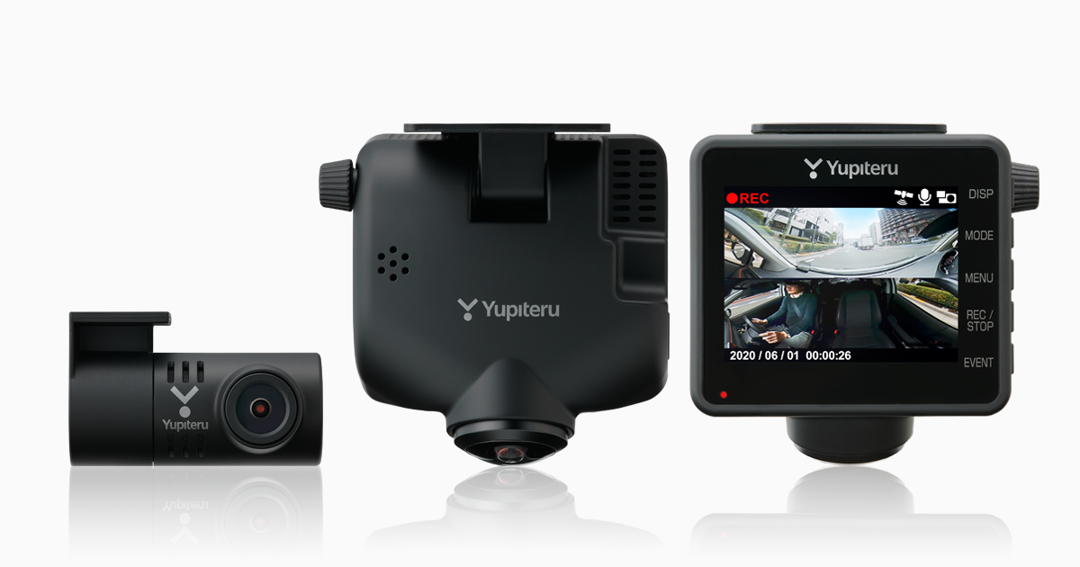 Q-30RP｜全周囲360°&リアカメラドライブレコーダー｜Yupiteru(ユピテル)