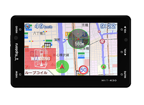 HVT-430 機能・仕様一覧｜GPS&マルチモニター｜Yupiteru（ユピテル）