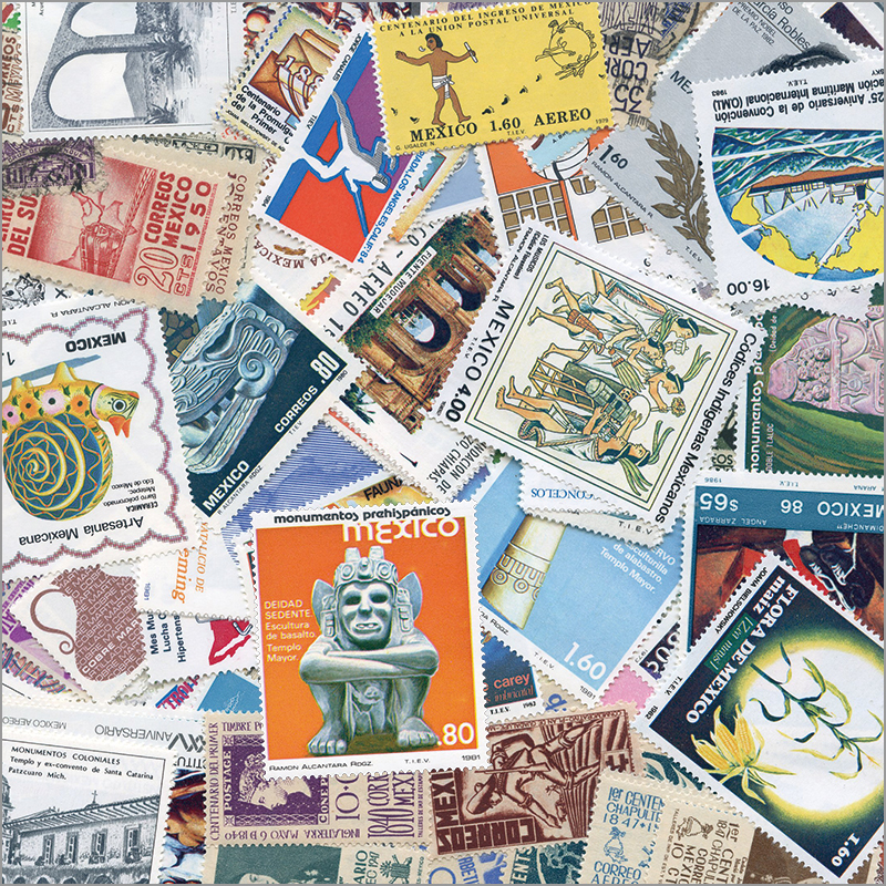 切手・趣味の通信販売｜スタマガネット メキシコ 500種(500種): 外国切手