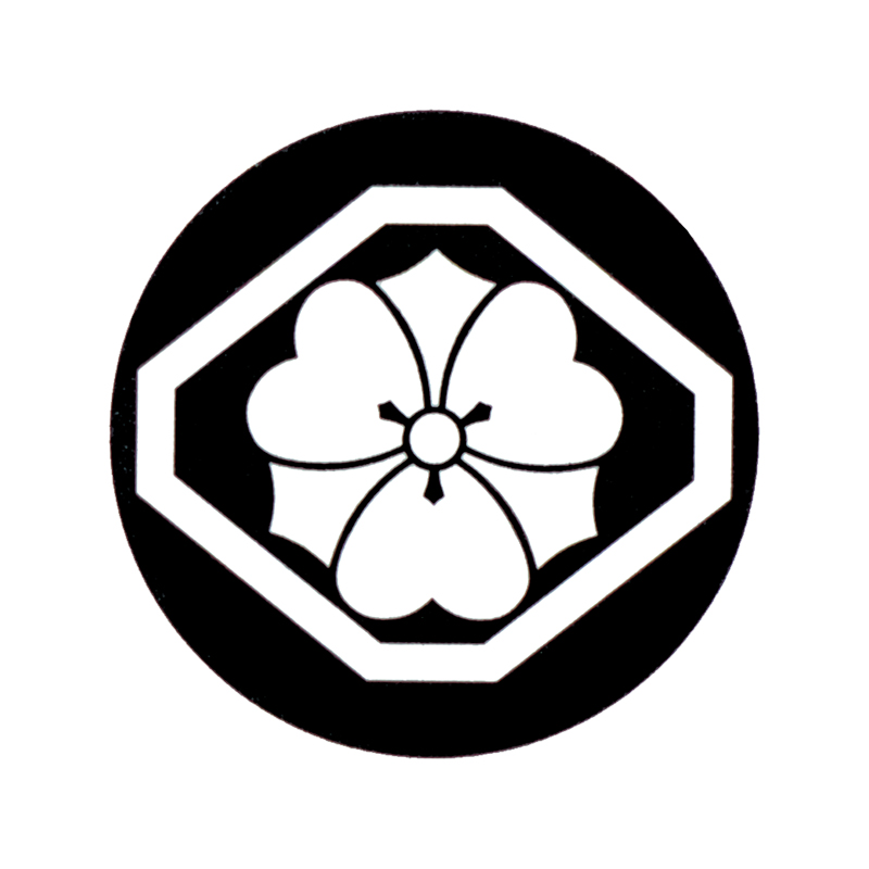 切手・趣味の通信販売｜スタマガネット 家紋入りピンズ 隅切角に剣片喰