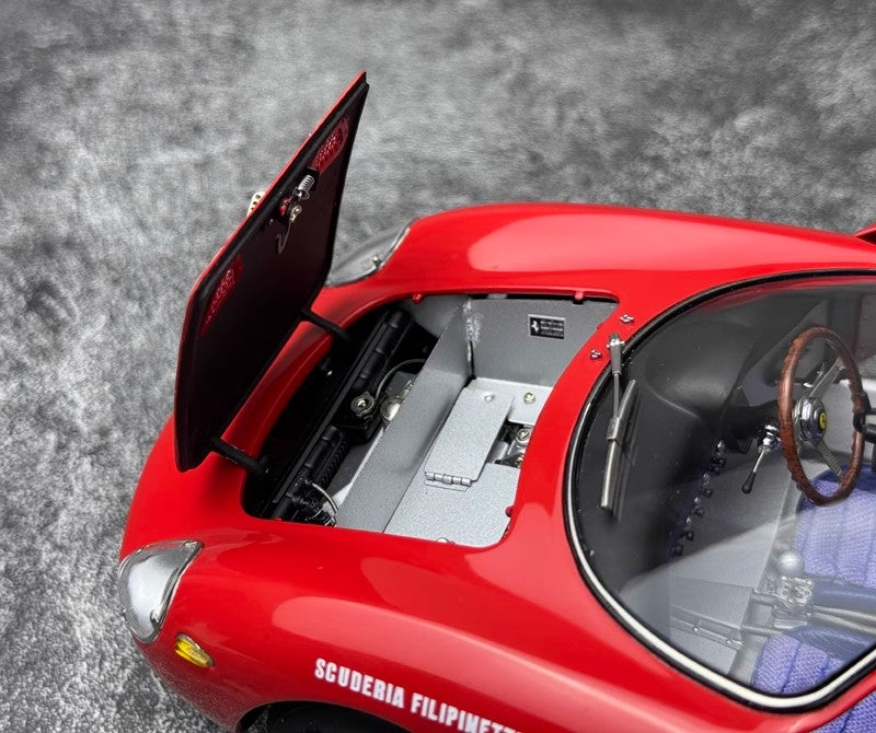 CMC 1:18 Ferrari 250 LM Diecast Model – Red #31 – YX car model