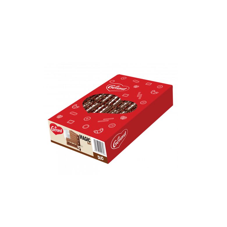 Biscuiti cu cacao si crema de frisca Dr. Gerard Magic Duo, 800g