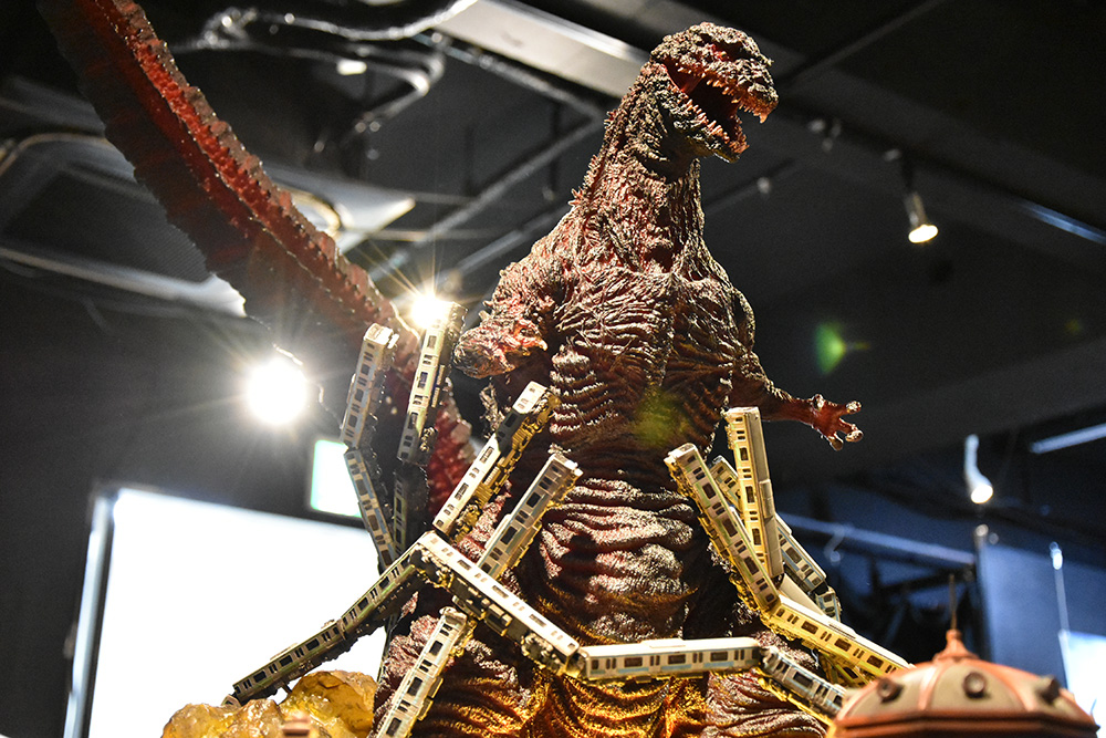 シン・ゴジラ造形作品集」発売記念ディオラマ展示会にお邪魔してきまし