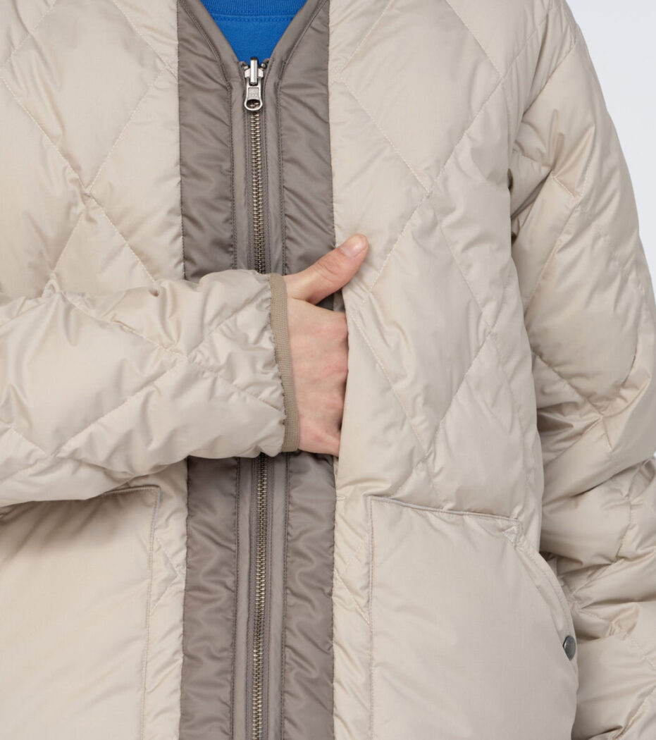 THE NORTH FACE PURPLE LABEL N24FA027 PLAS FIELD DOWN CARDIGAN