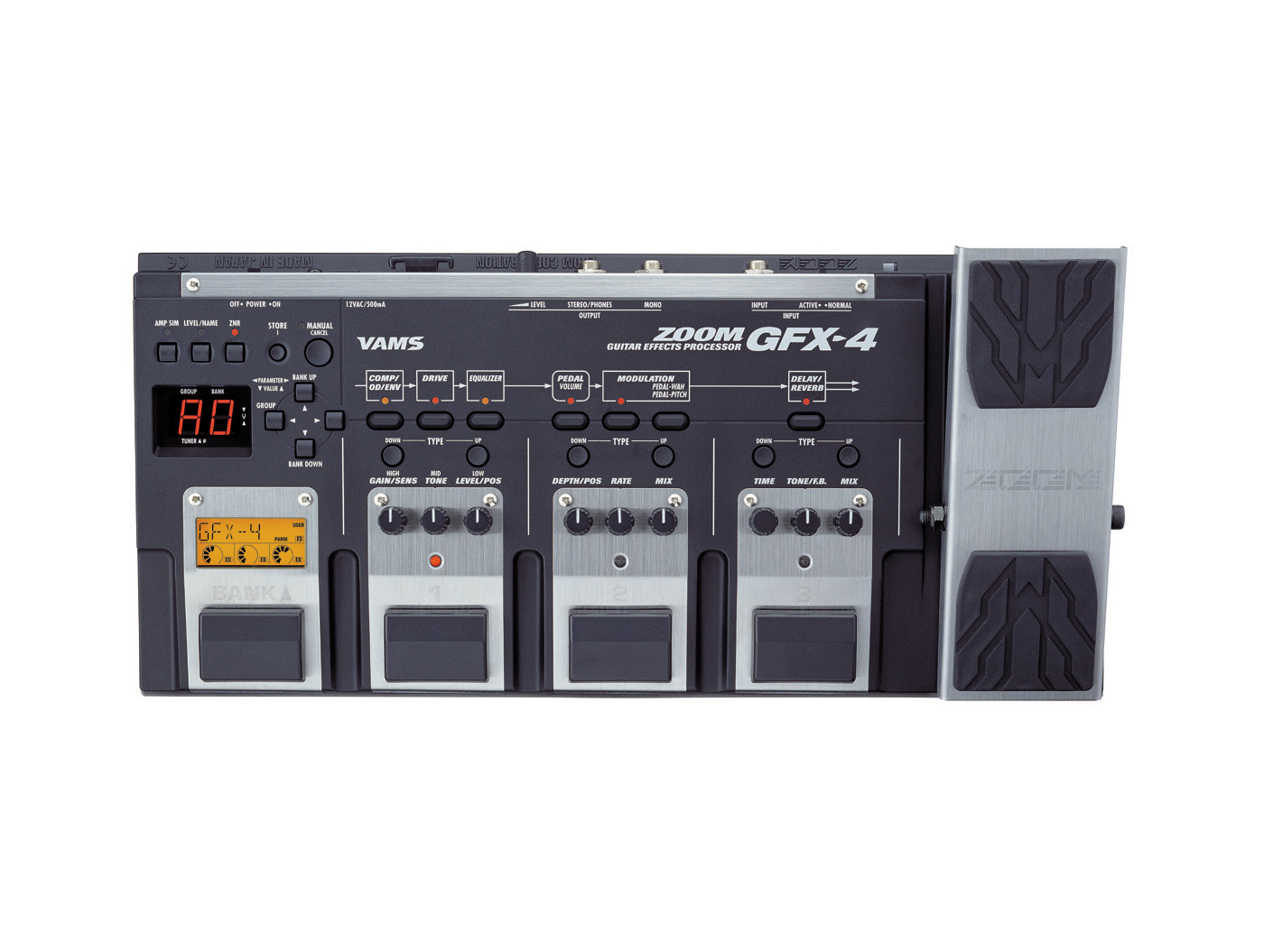 GFX-4 Guitar Effects Processor | Zoom