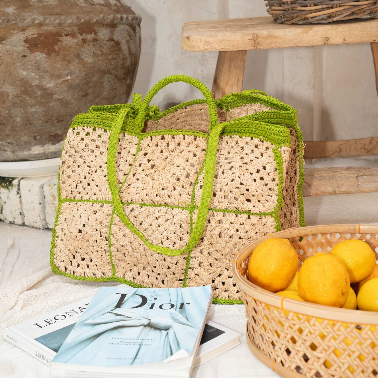 Carrey Raffia Tote bag – Zanatany Concepts