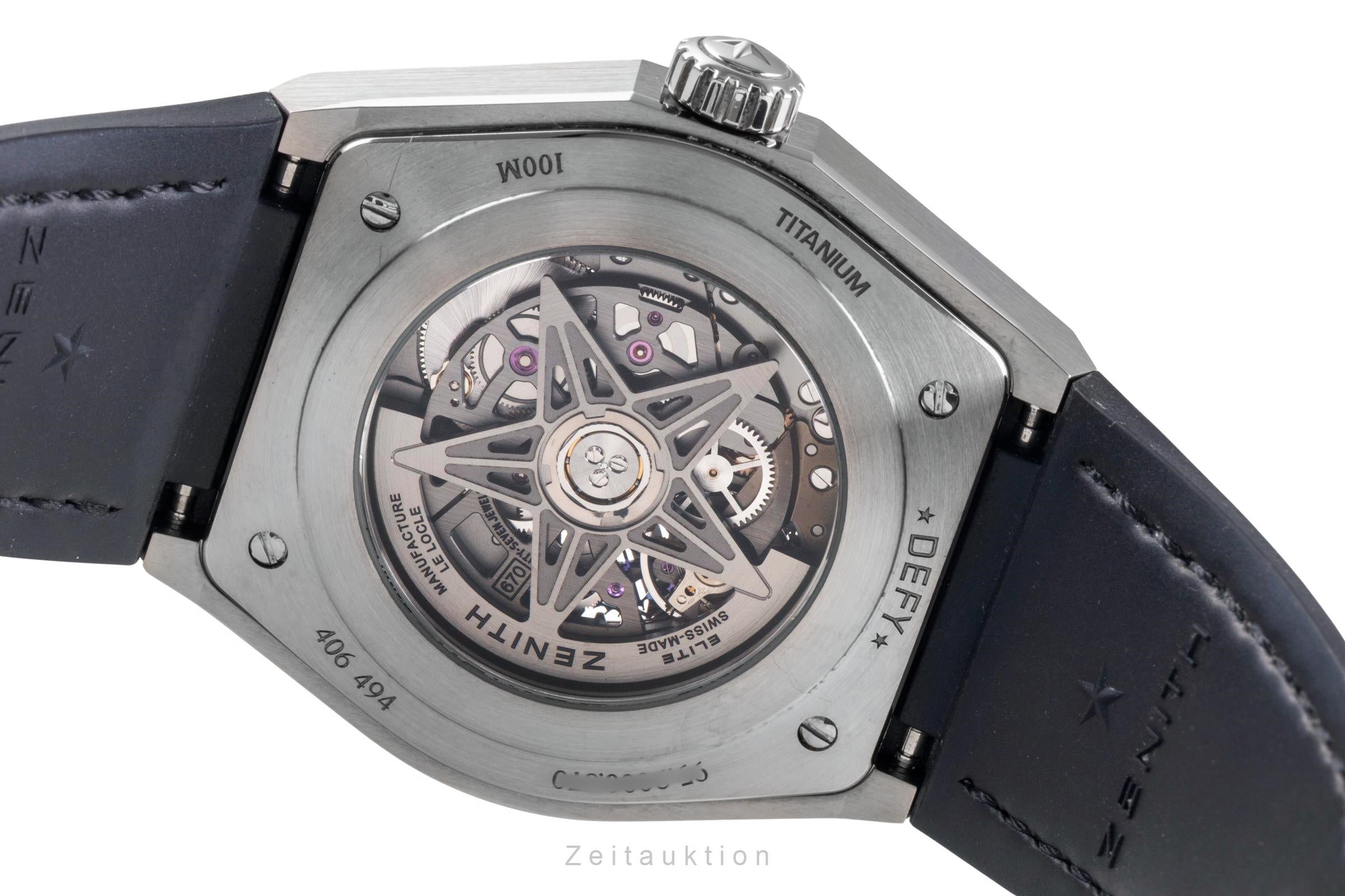 Zenith Defy titanium automatic Kal. 670 Ref. 95.9000.670/78.R584