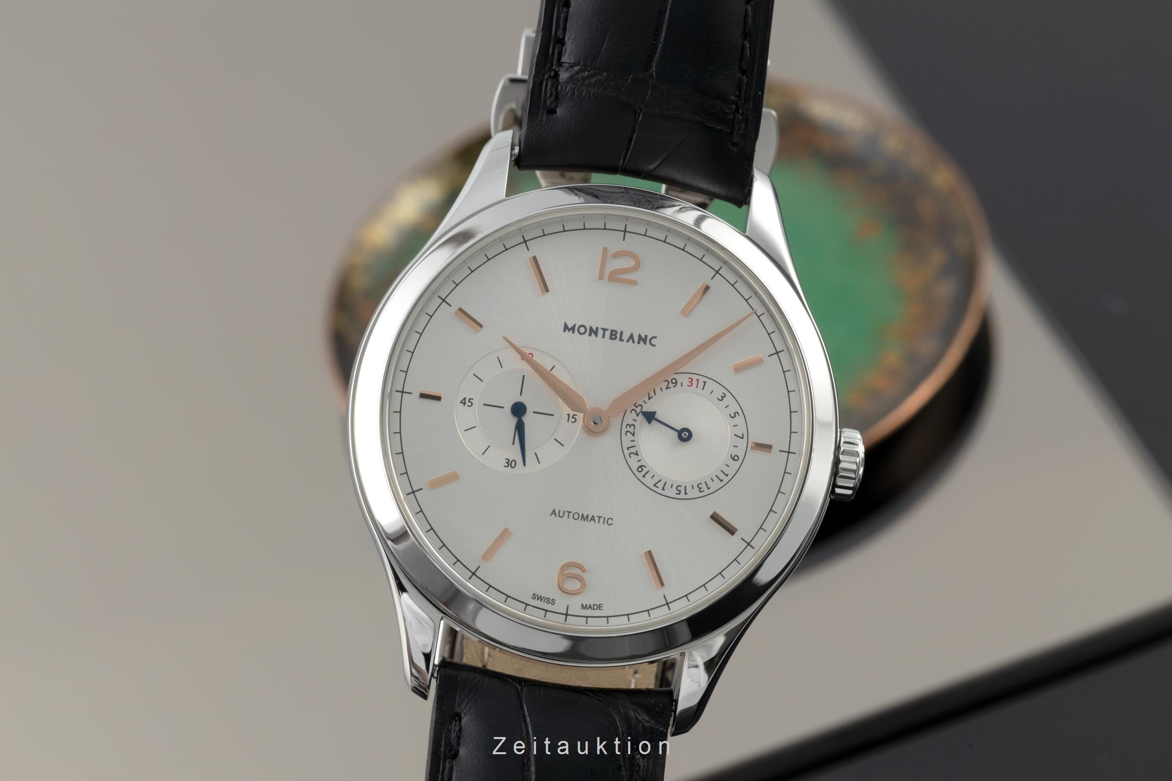 Montblanc Heritage steel automatic Kal. MB 24.23 Ref. 114872, 7403