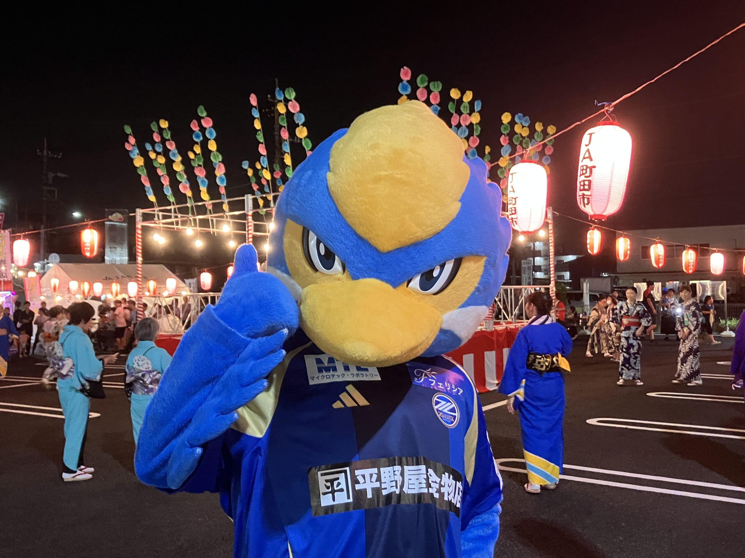 活動報告】ゼルビーが夏祭りに参加しました！（8/22～8/23