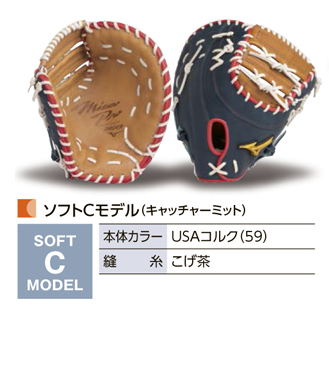 ミズノプロ・ミットオーダー（軟式）