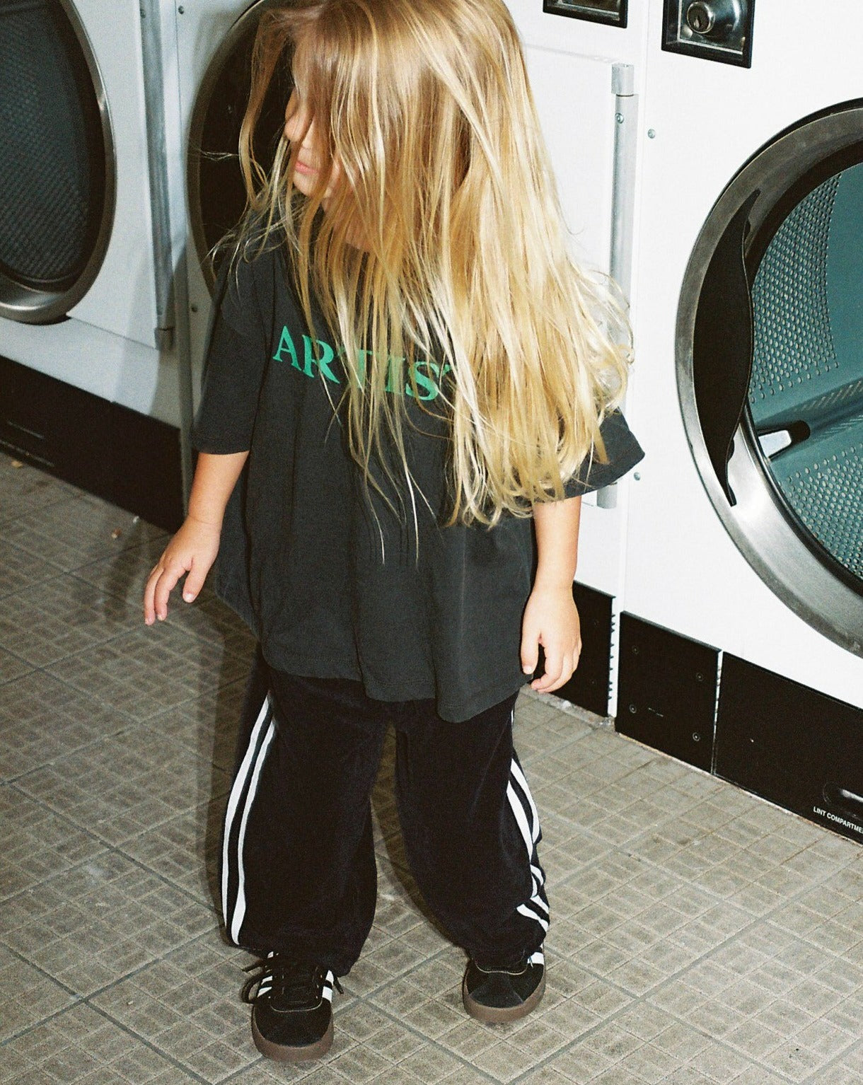 twin stripe terry pant | panda – ZIGGY ZAZA