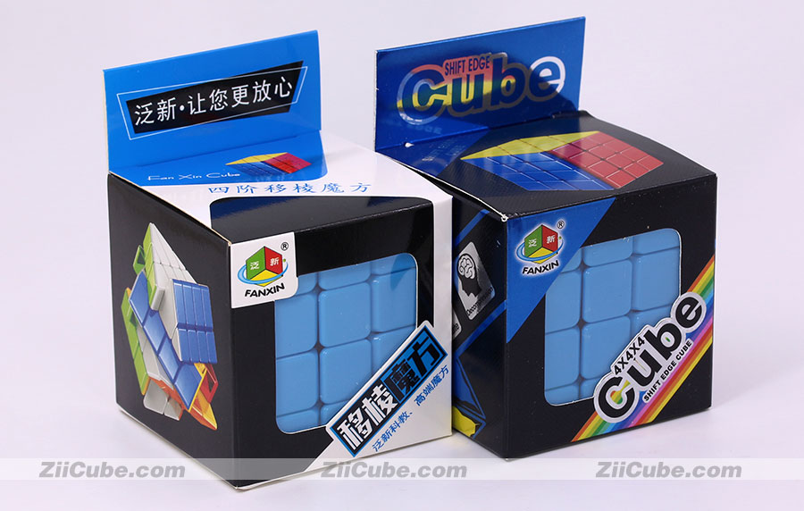 FanXin 4x4x4 Fisher cube Shift edge, puzzle intellectual toy magic