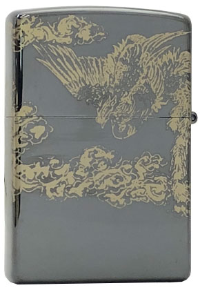 ZIPPO】ジッポー：20DGTI-BK/鳳凰