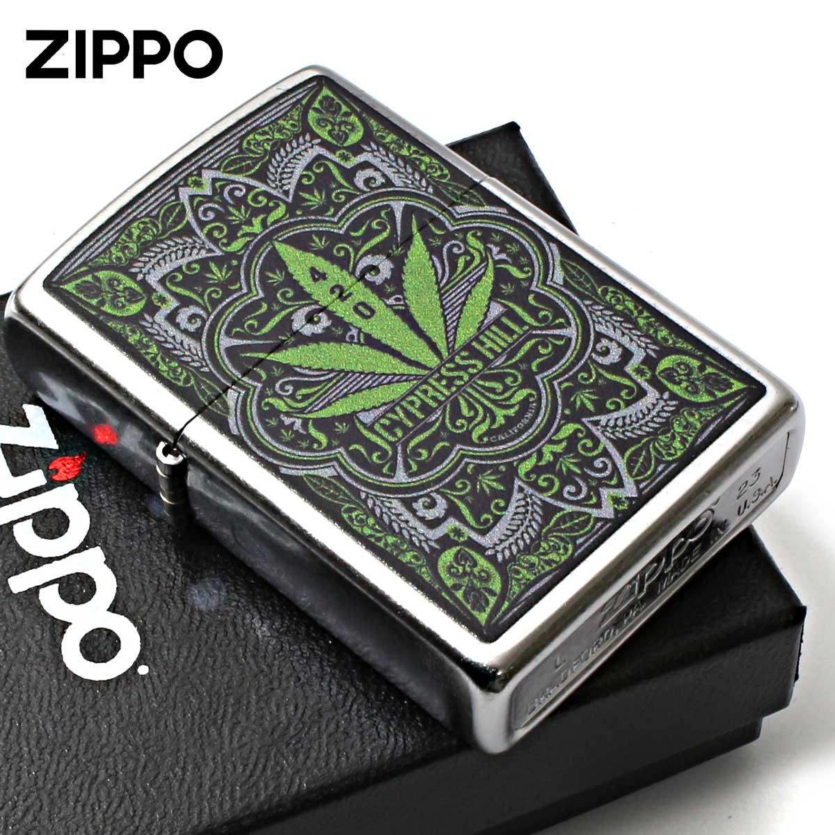 Zippo ジッポー サイプレス・ヒル マリファナ リーフ 葉 Cypress Hill