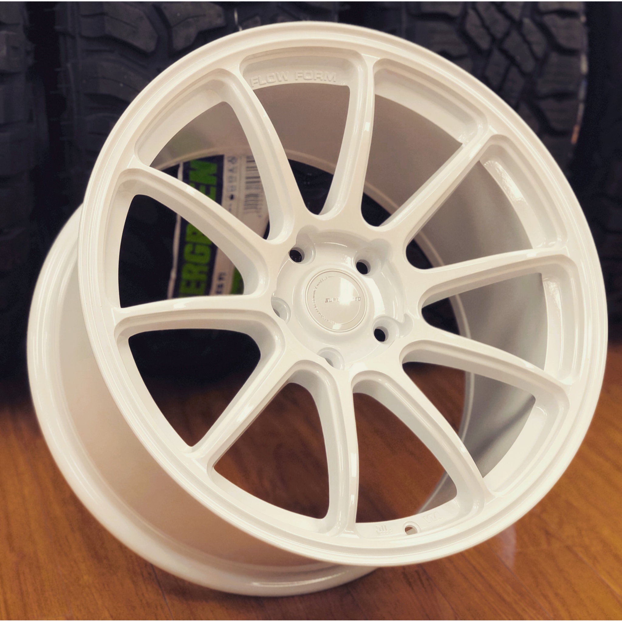 Superspeed FlowForm RF03RR White - 18x9.5 - RF0318095385114WH