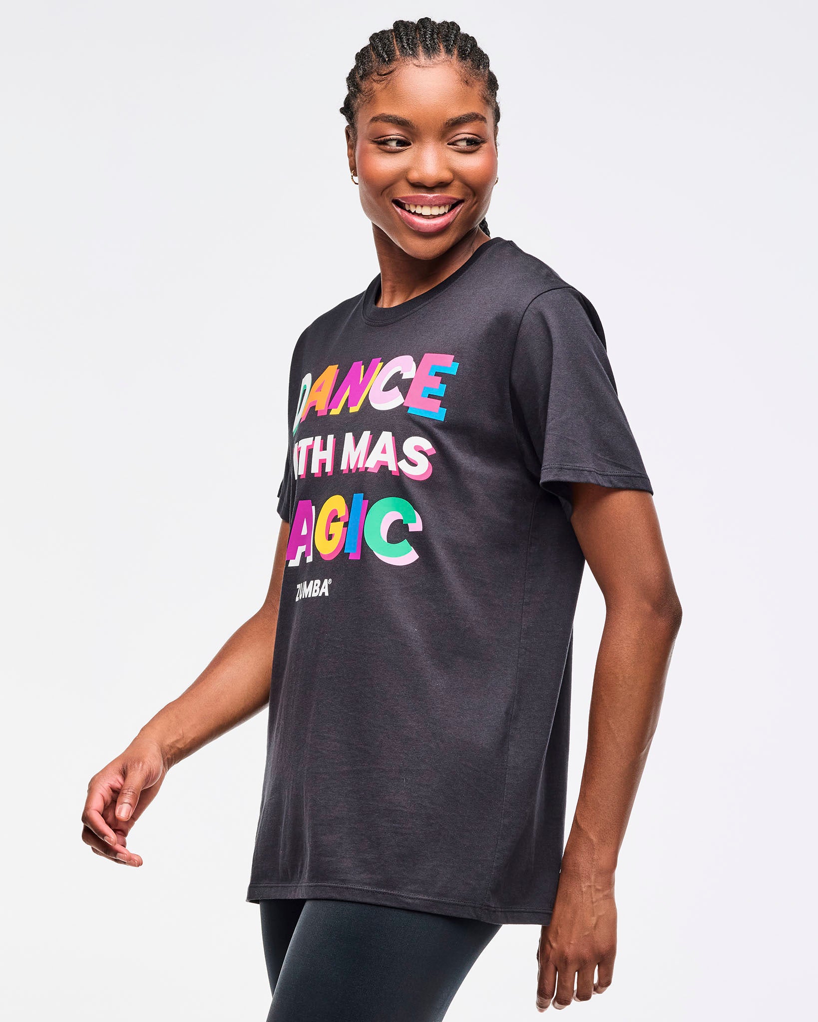 Zumba Crew Neck Instructor Tee - Bold Black – Zumba Wear | STRONG iD