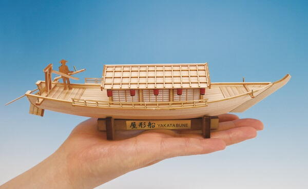 木製模型その他（国産） ミニ和船シリーズ 屋形船