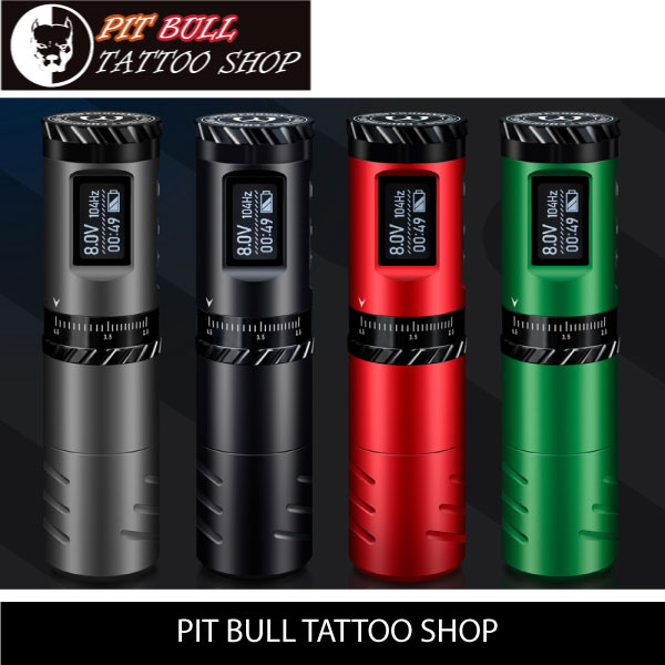AVA ワイヤレスペン型タトゥーマシン 4色あり EP.10｜PIT BULL
