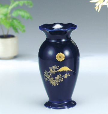 美濃焼花瓶（菊紋入り）｜東京叙勲-叙勲・褒章の菊紋入り記念品販売