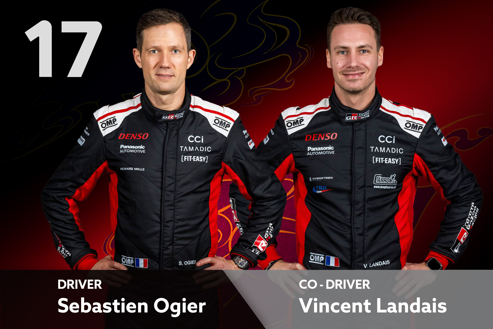 エントリーリスト発表のお知らせ