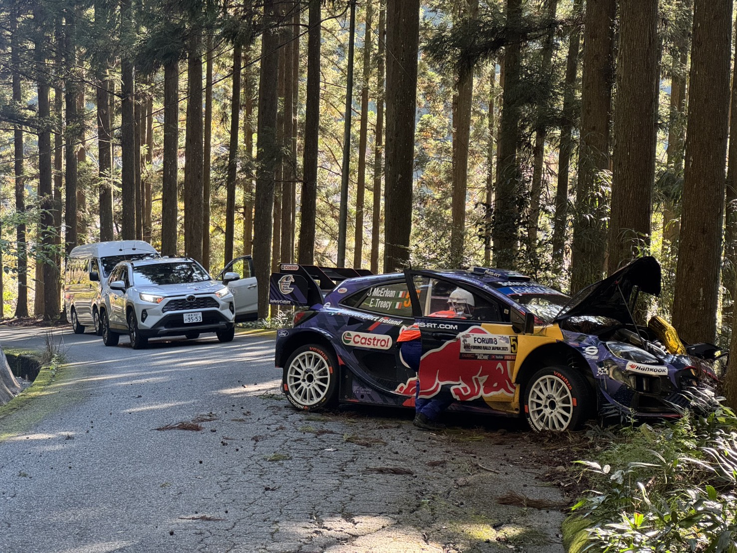 DAY2 SS3 リザルト Shinshiro】勝田貴元がエバンスに 1.3 秒差で