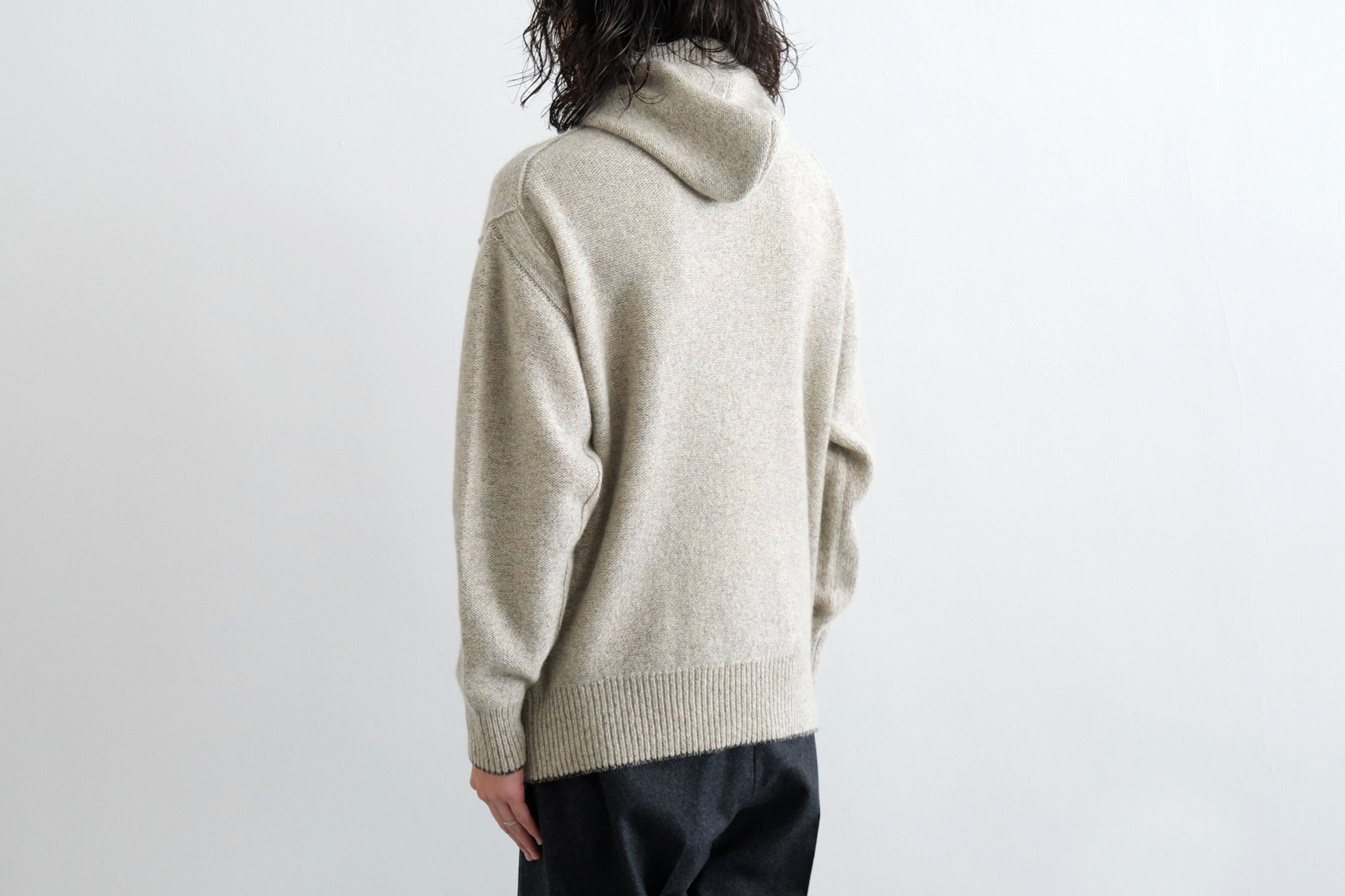 YAK/SHETLANDWOOL/NEP HOODIE BALACLAVA - WUNDER