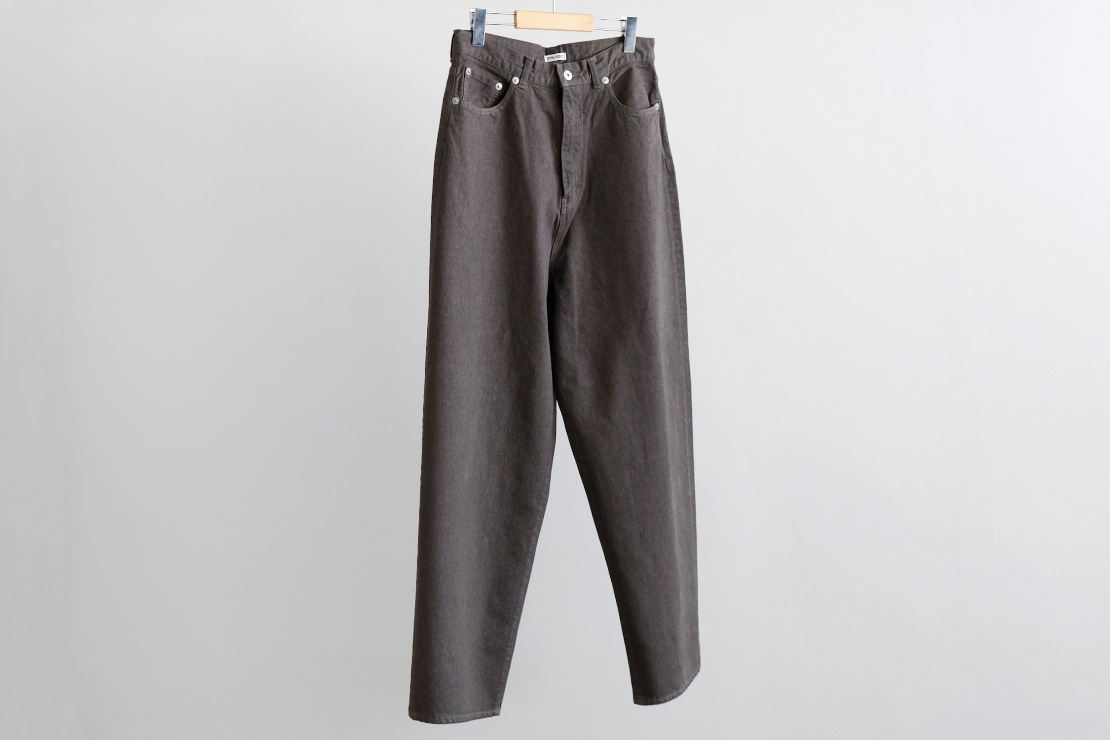 COLOR DENIM BALLOON PANTS - WUNDER