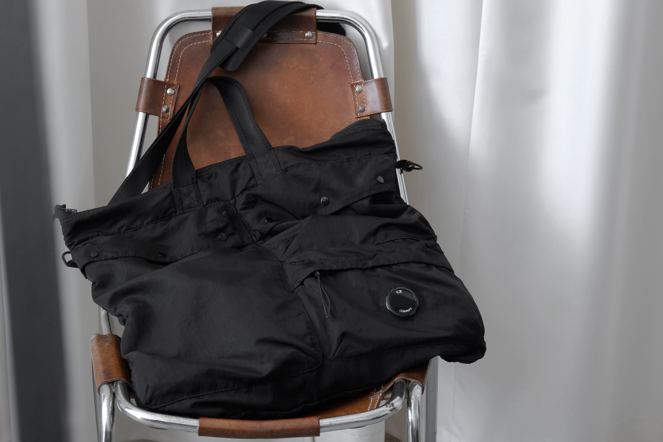 NYLON B TOTE BAG [BLACK] - WUNDER