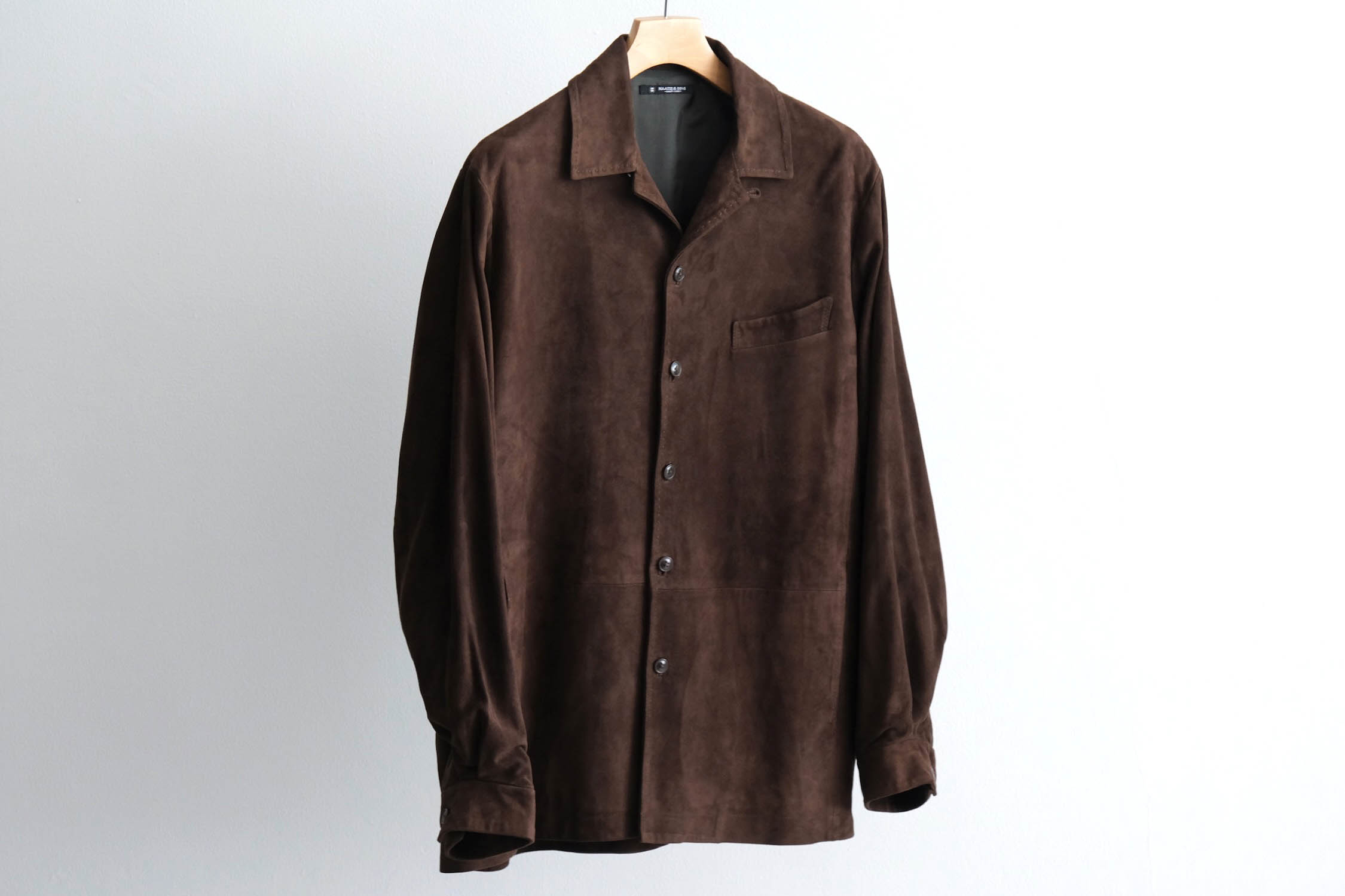 SUEDE SHIRT JACKET - WUNDER