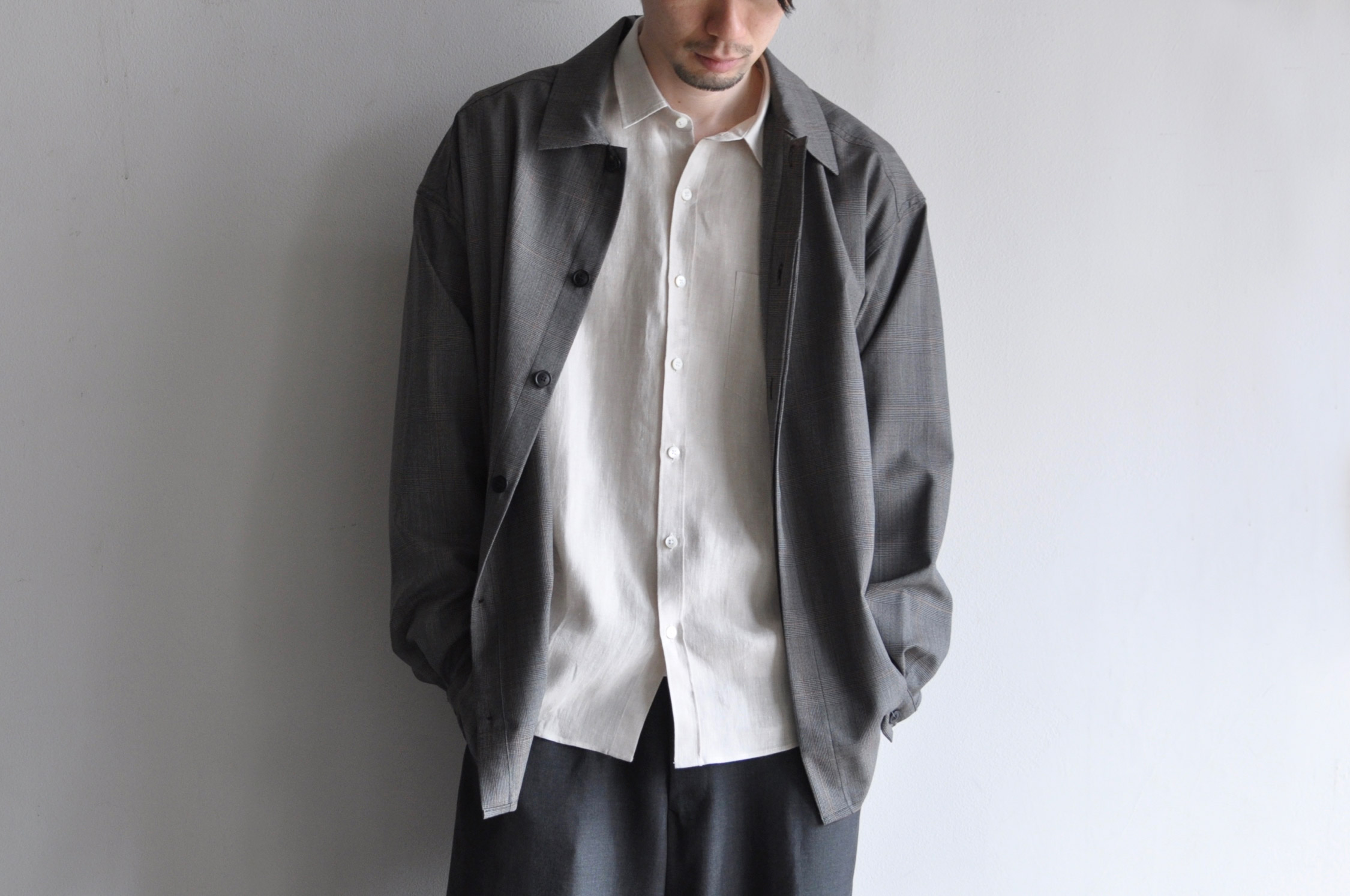 BERGIAN LINEN ESSENTIAL SHIRT - WUNDER